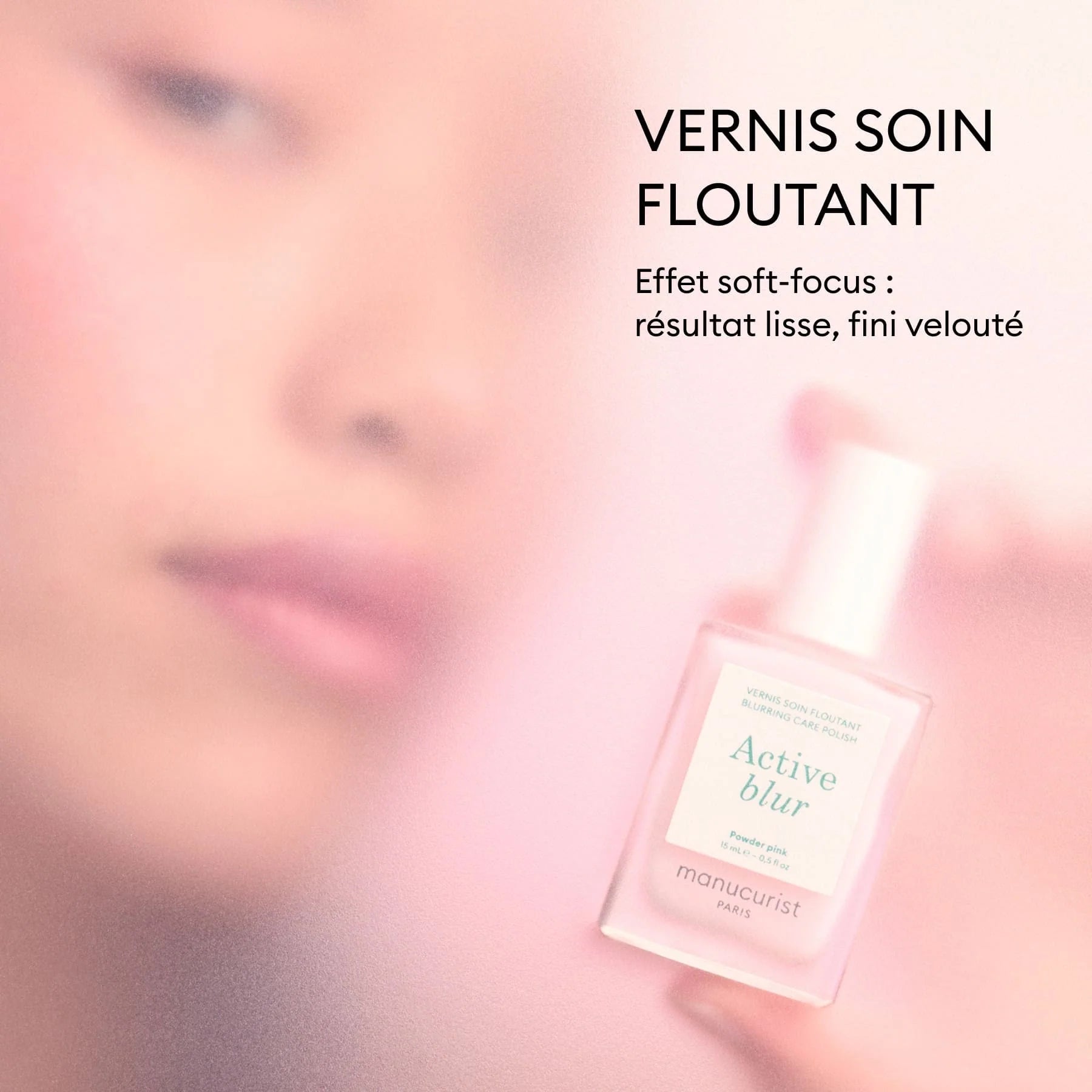 Active Blur neglelak - Powder pink