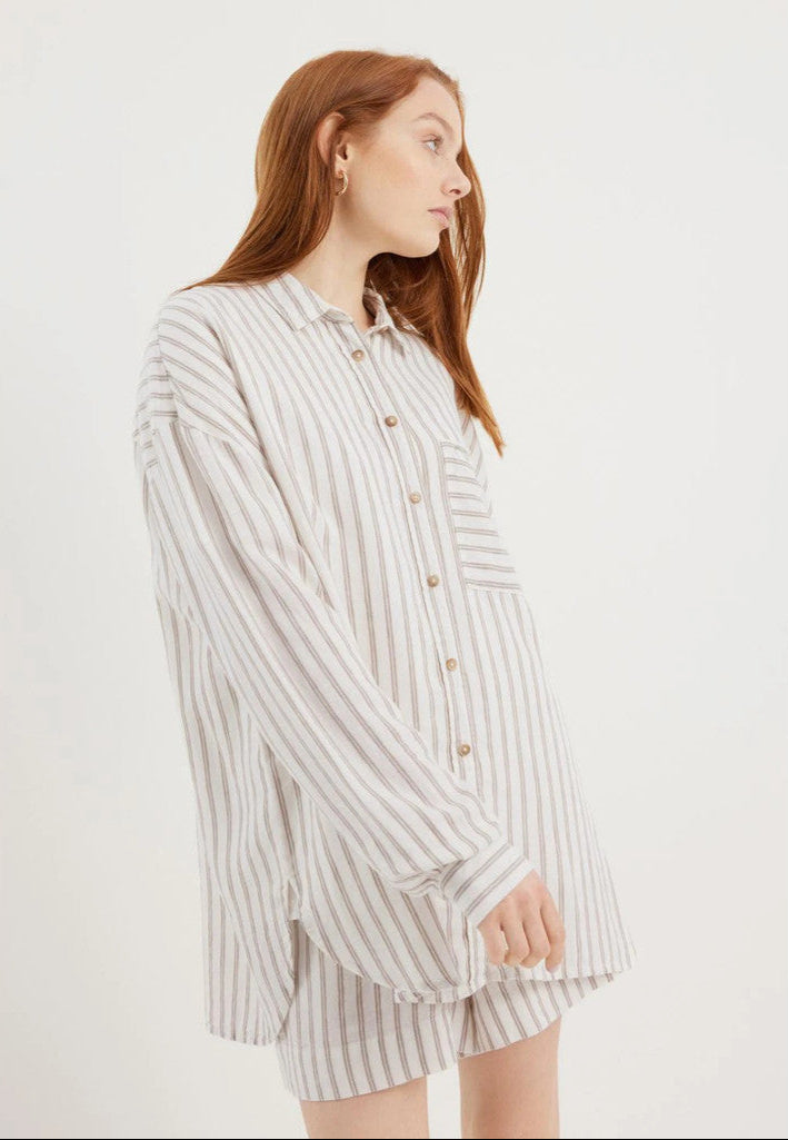Striped longsleeved shirt PJ
