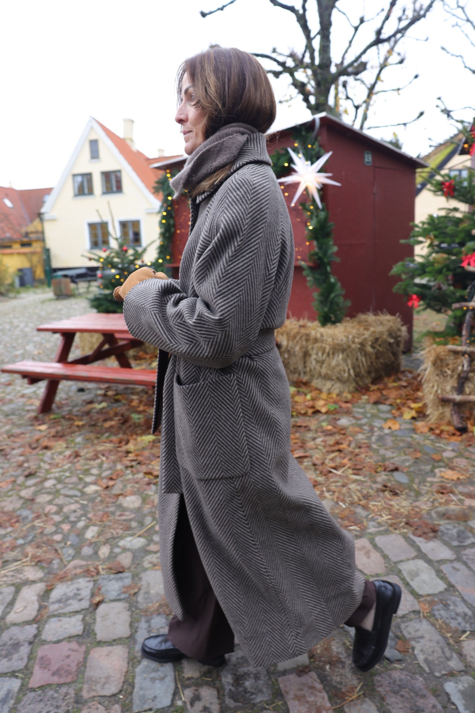 Dyveke coat - Herringbone