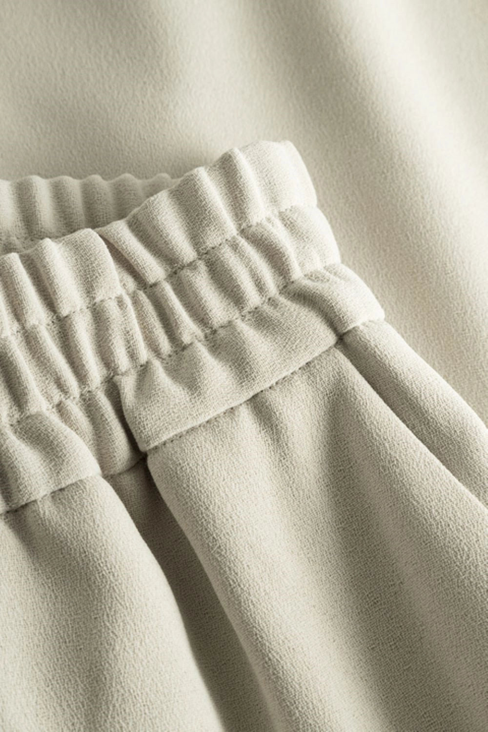 Palmira crepe georgette pants - sand