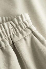 Palmira crepe georgette pants - sand