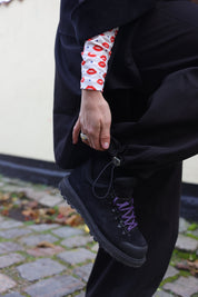 Lea cargo pants - black