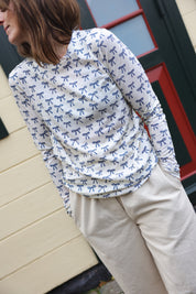 Cinna t-shirt - Blue bow