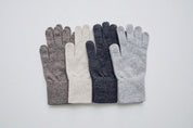 Uruguayan wool gloves - Light grey