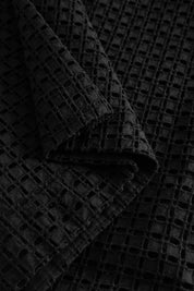 Perley Black broderie anglaise short pant