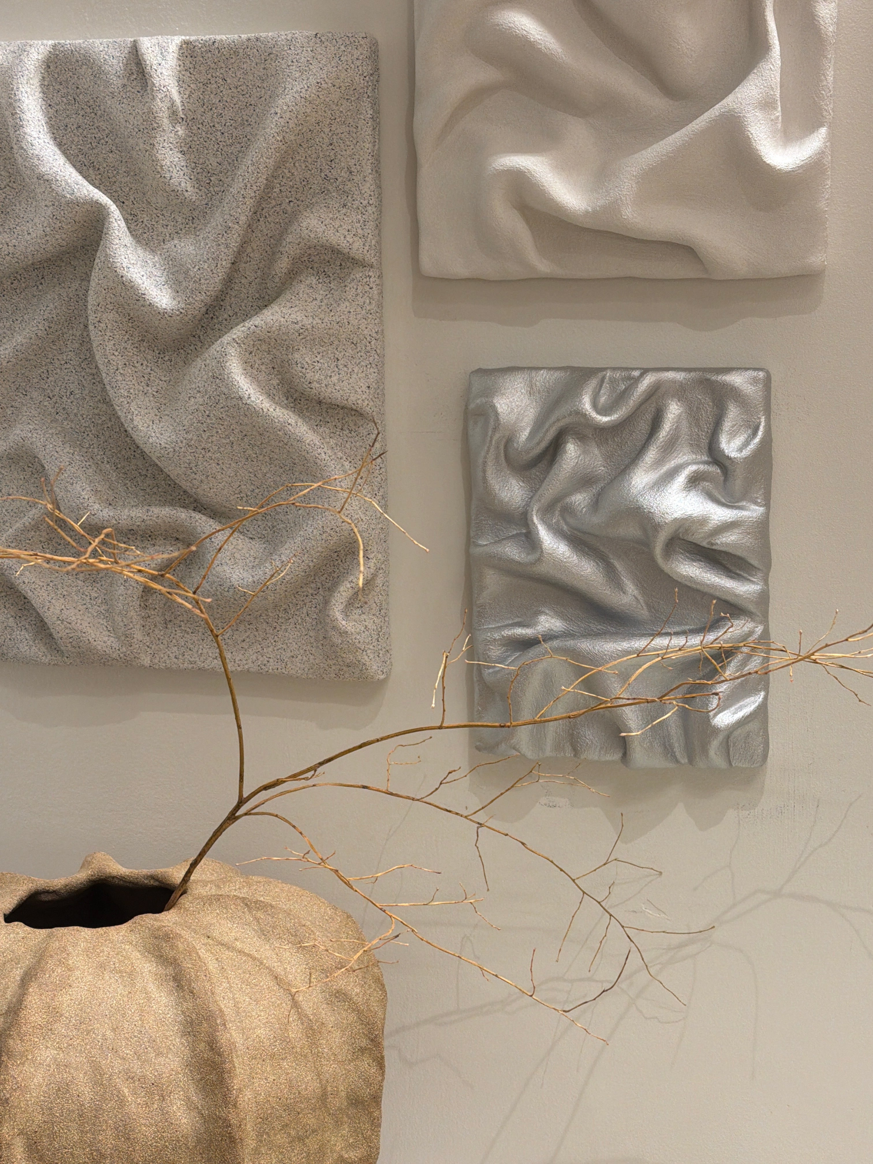 Mini clay - Raw silver