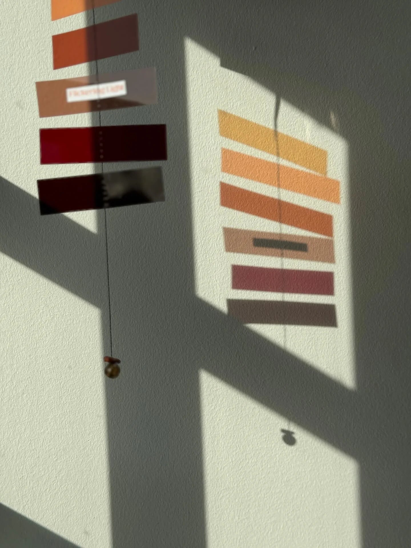 Lysspil - brændte nuancer