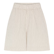 Sydney shorts - Tapioca coffee stripe