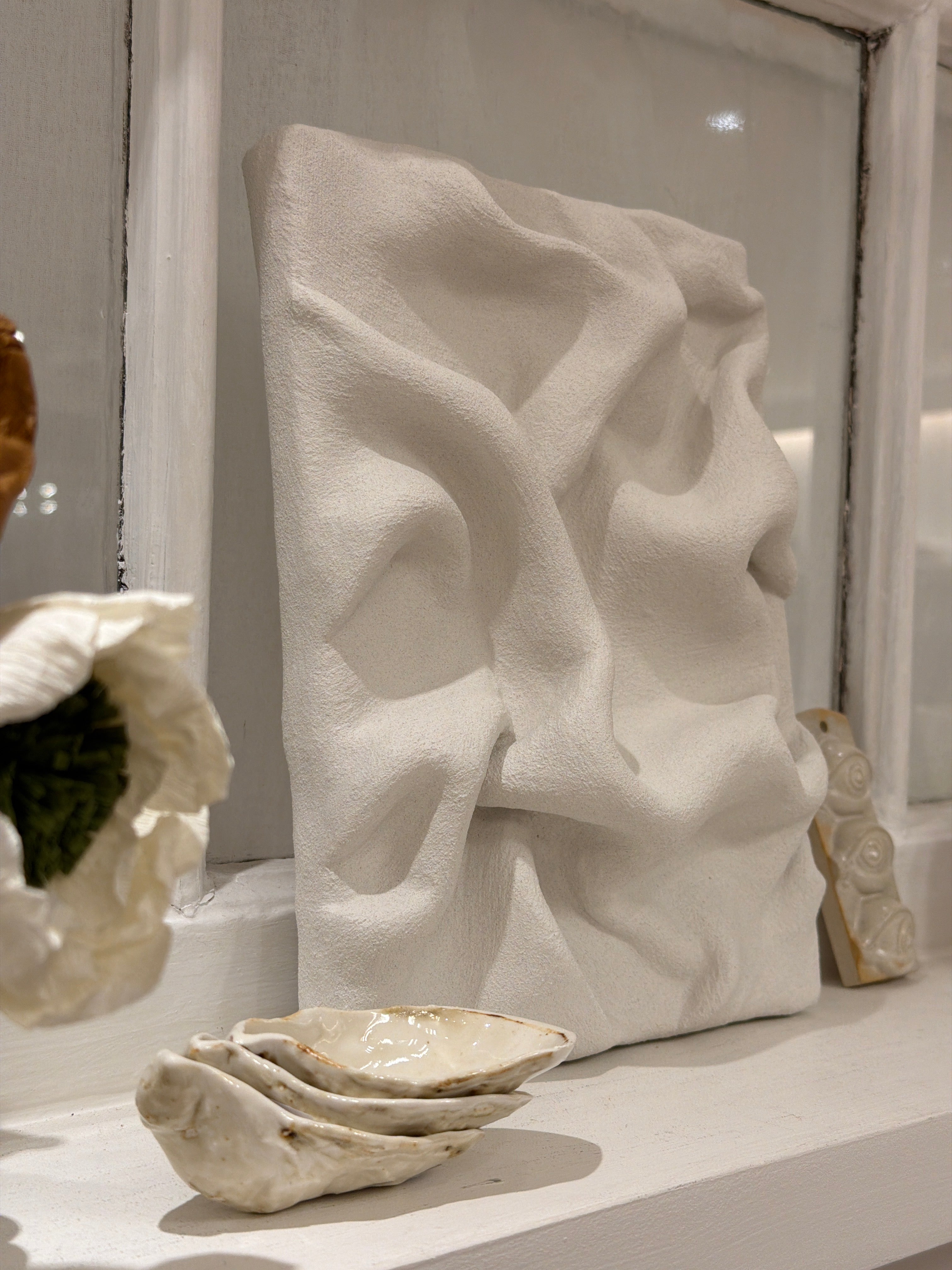 Mini clay - Mat hvid