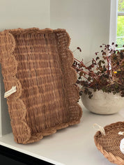 JOU rattan tray square