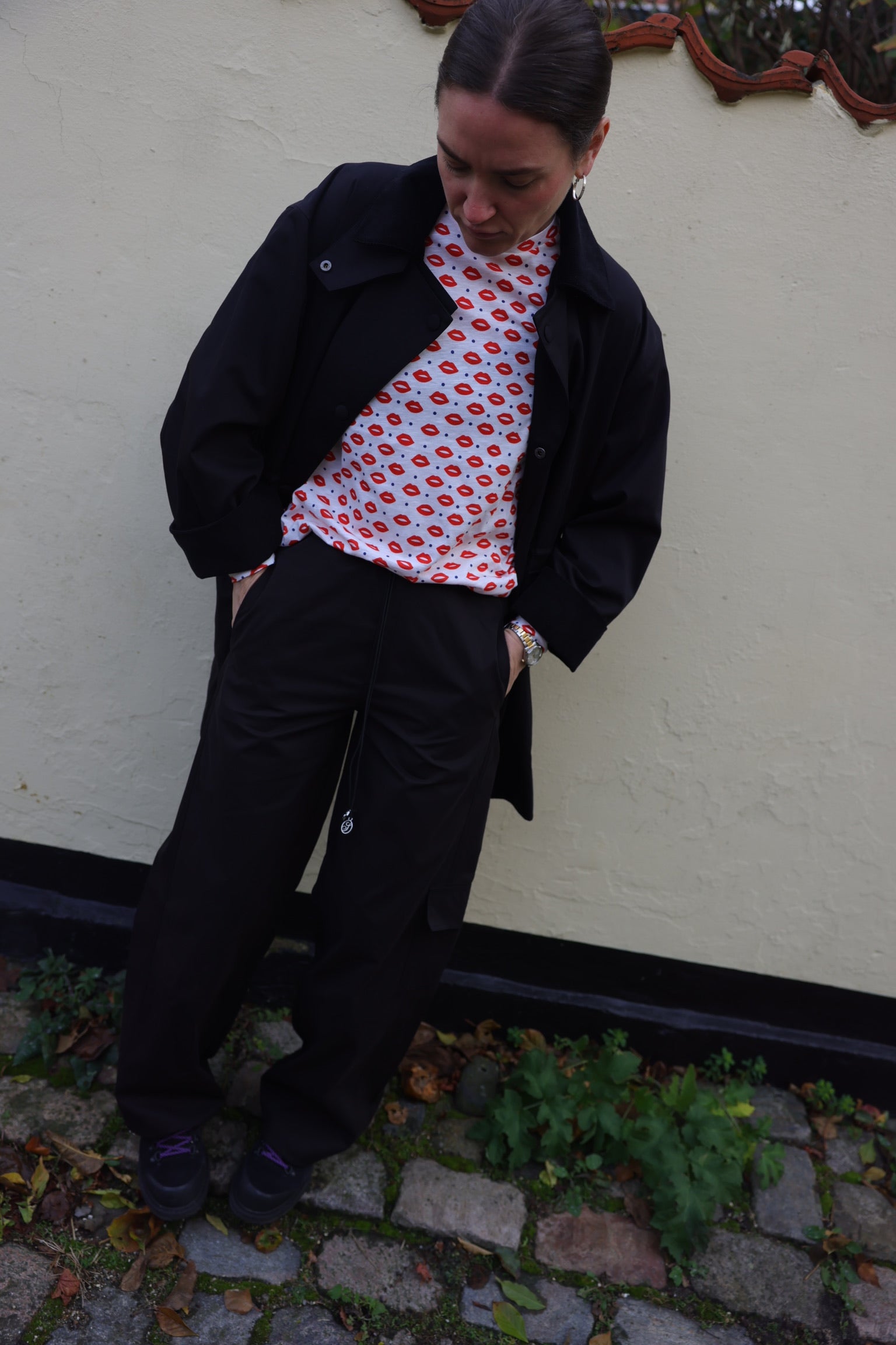 Lea cargo pants - black