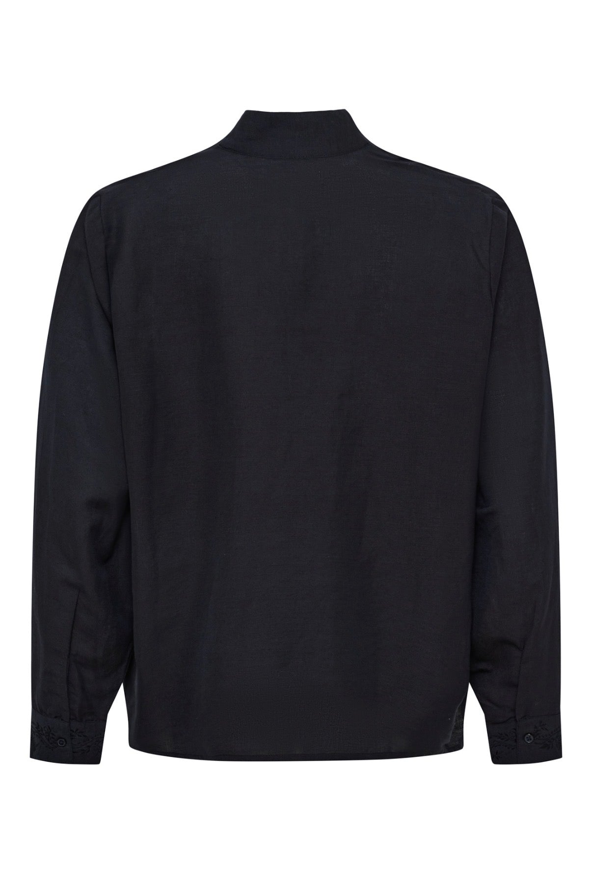 Ridge linen shirt - Black