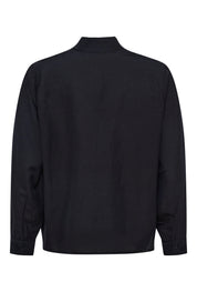Ridge linen shirt - Black