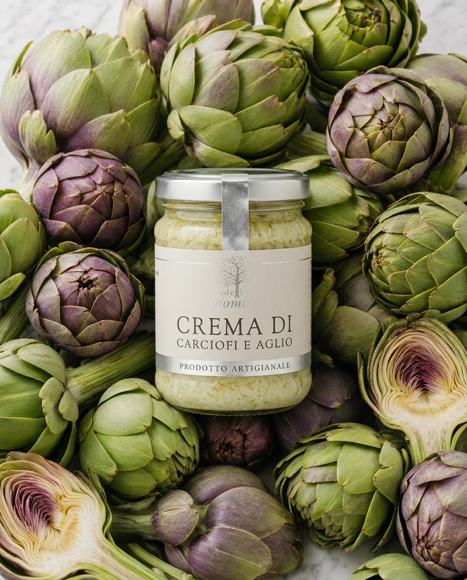Artiskokcreme med hvidløg