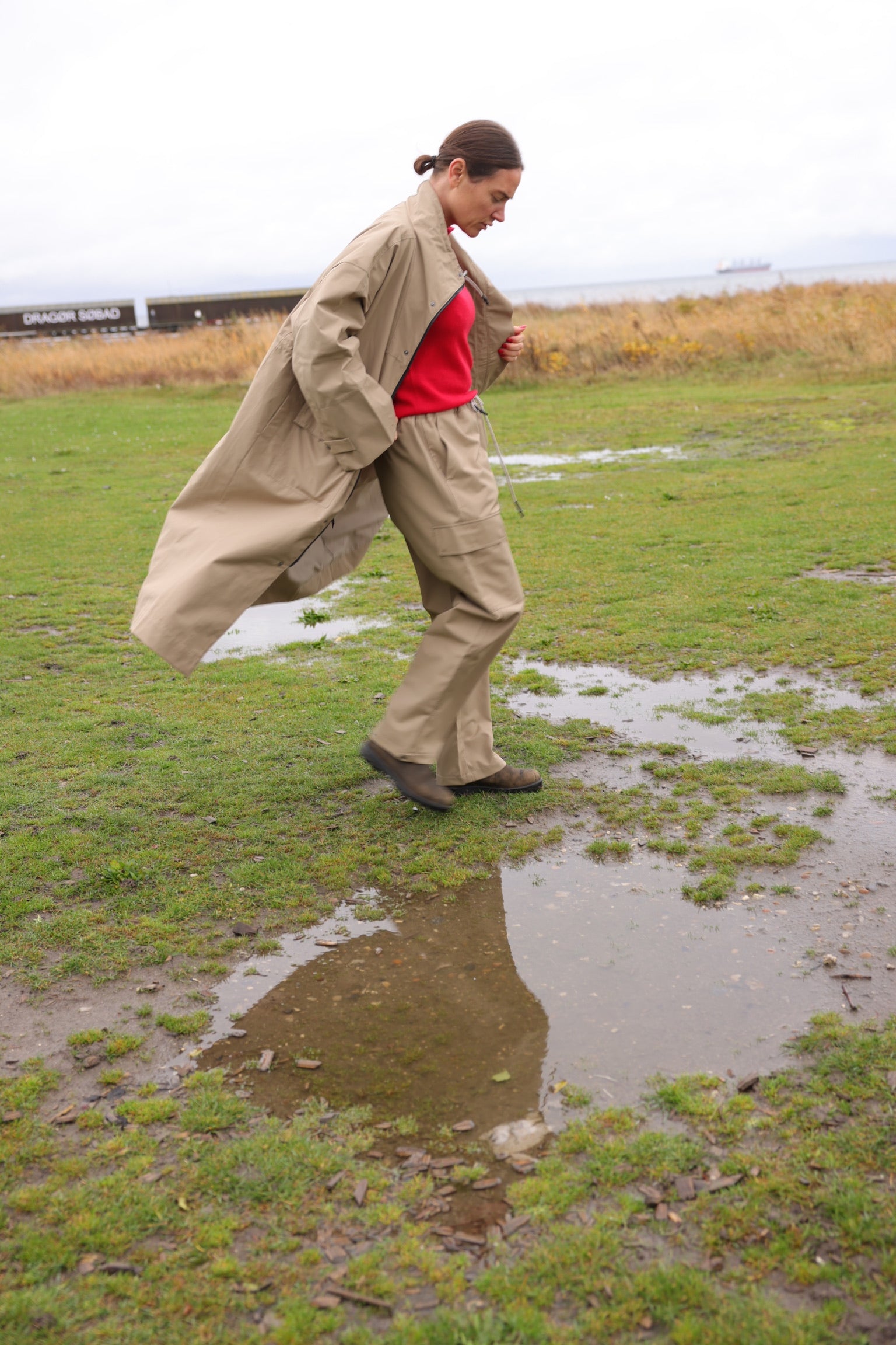 Tech Bukser Cloud - beige taupe