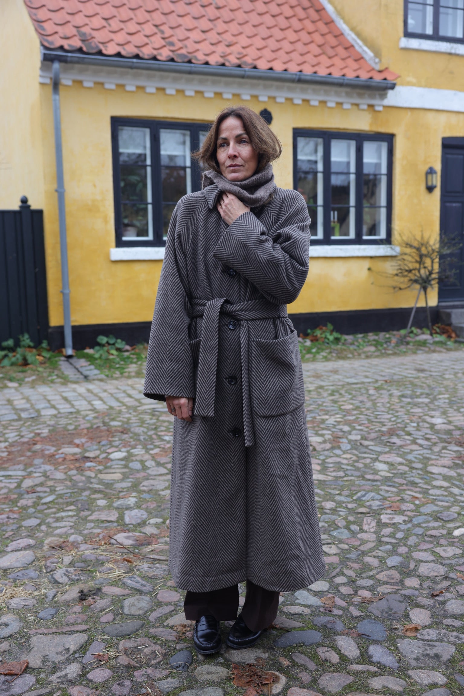 Dyveke coat - Herringbone