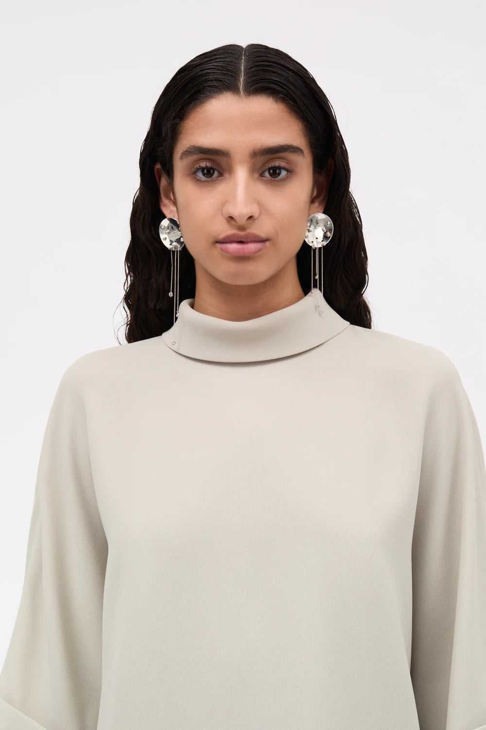 Bailee Crepe Georgette - sand