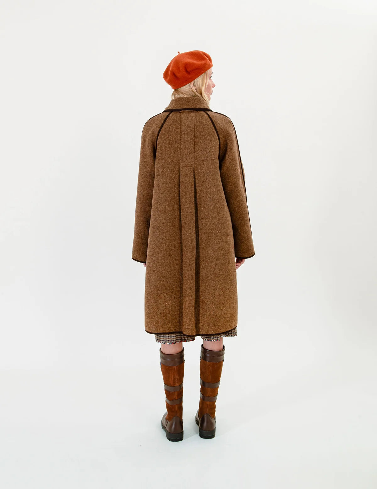 Diana vendbar frakke - double wool