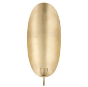 Wall light oval - golden