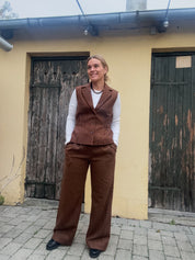 Russel pants - Rust melange