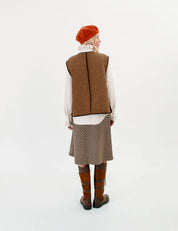 Runa vendbar vest - double wool