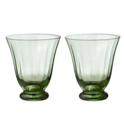 Water glass Trellis 2 pak - Sage