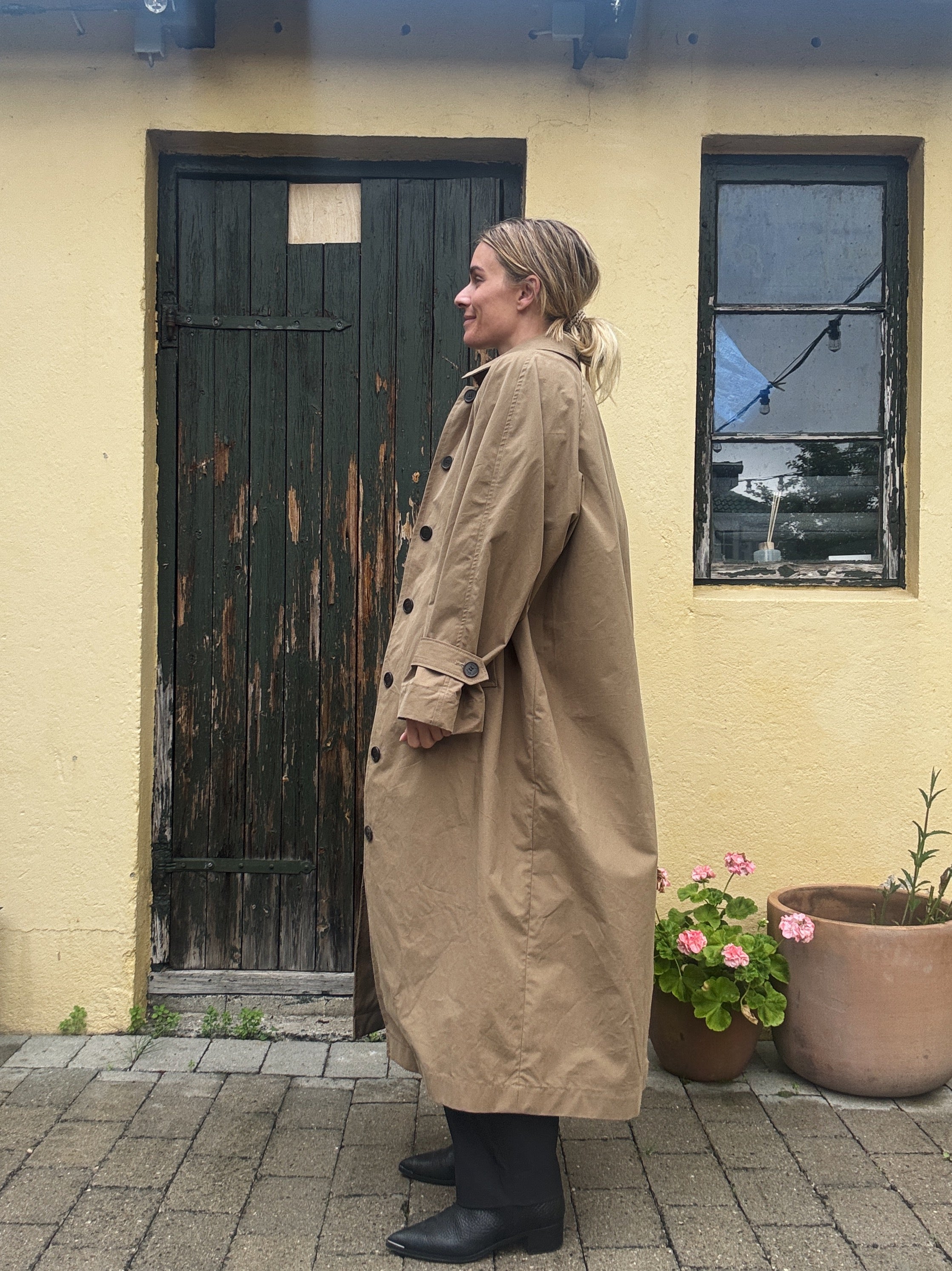 Caro half panama Coat – Butik Verk
