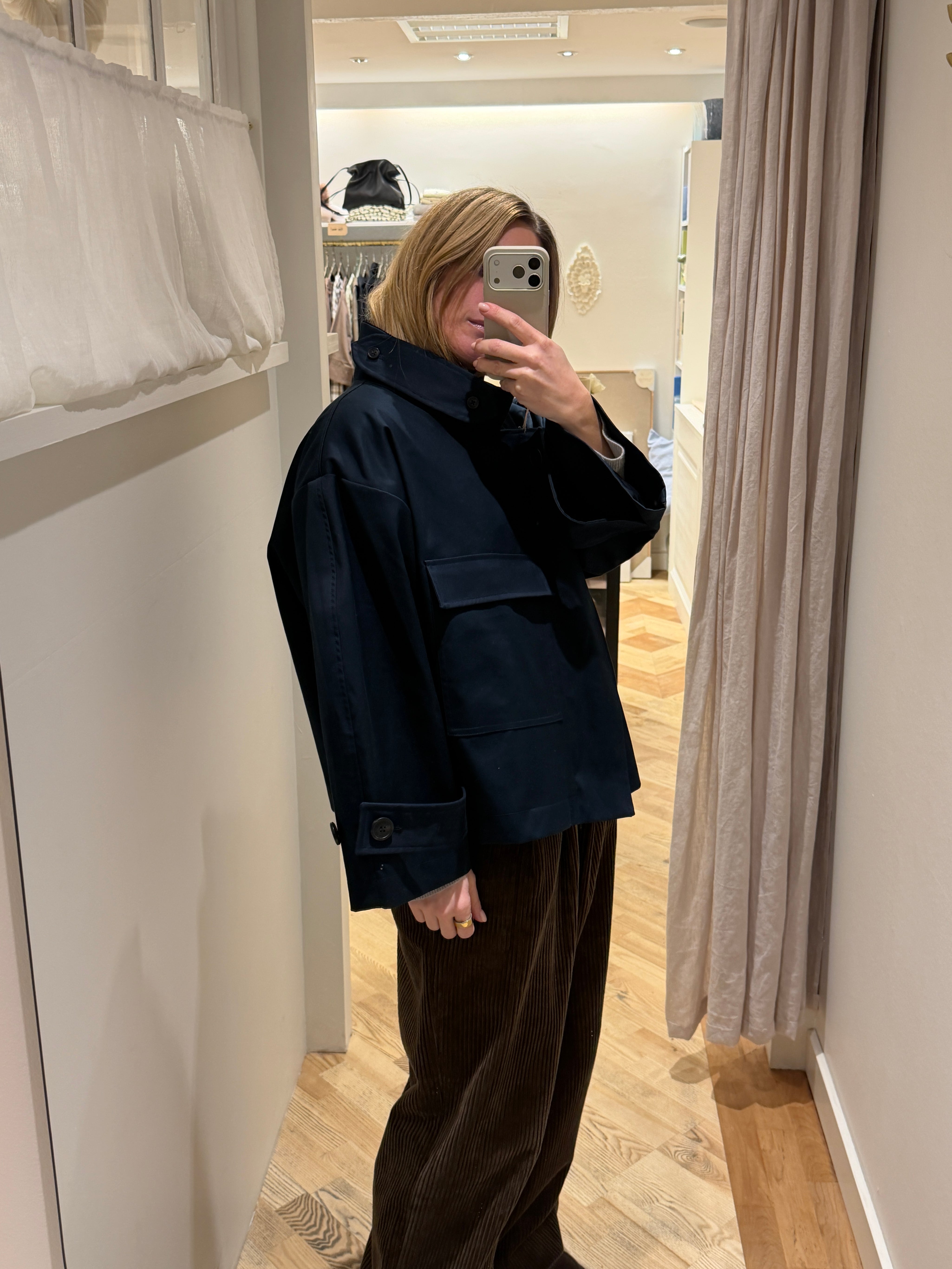 Water resistant jacket - Navy