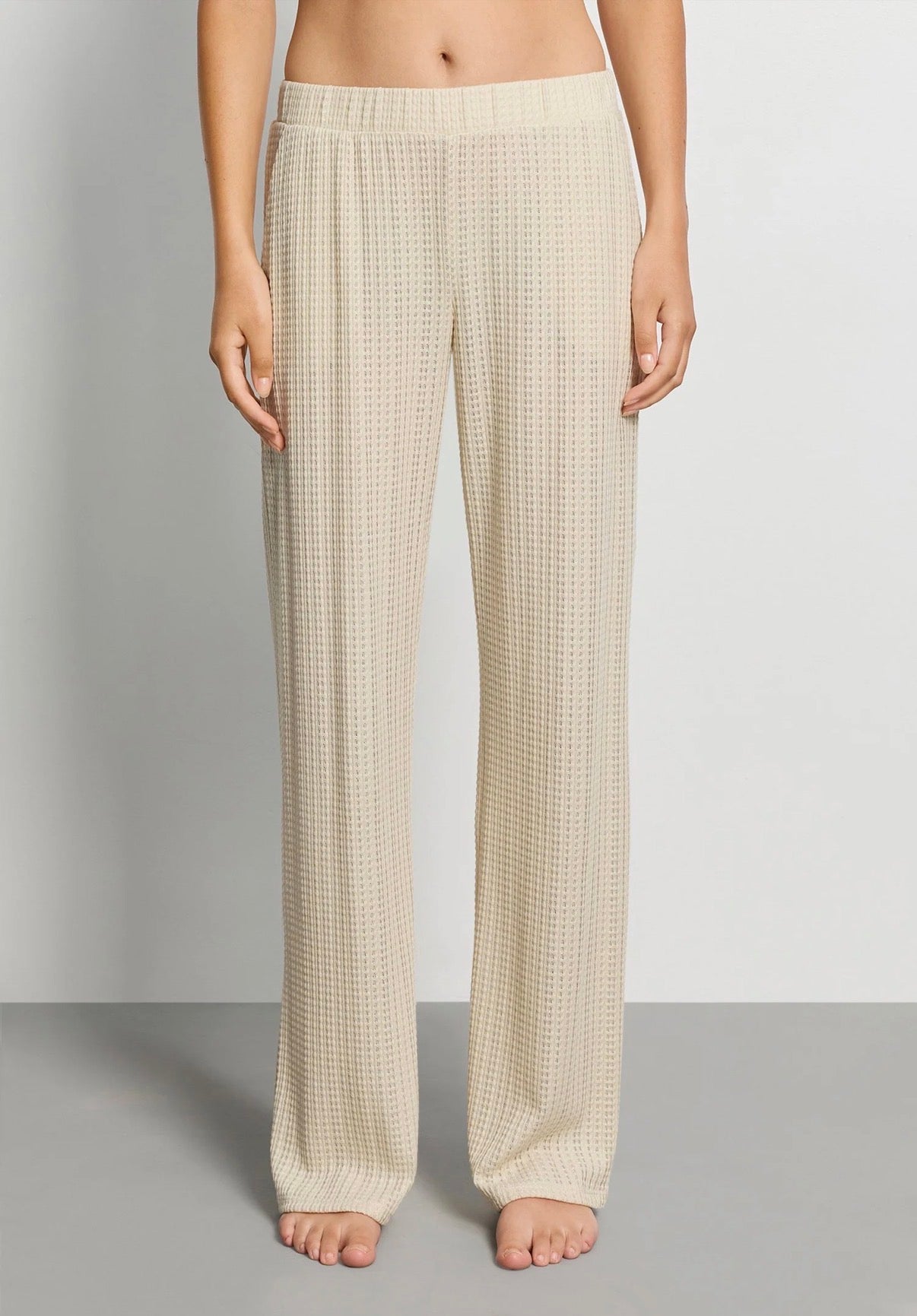 Summer knit pants - Oyster Gray