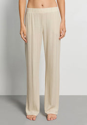 Summer knit pants - Oyster Gray