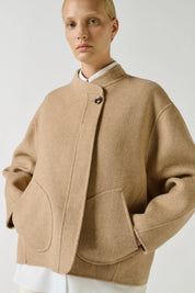 Windsor jacket - mottled beige