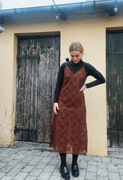 Hanoi Dress - Cappuccino