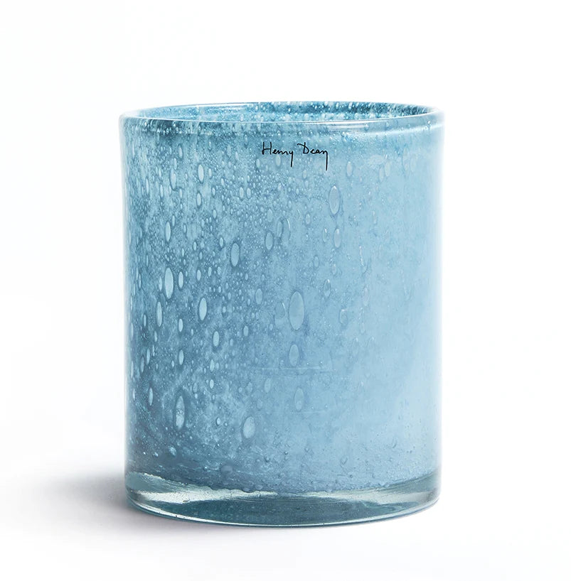Unika glas - Pastel blue