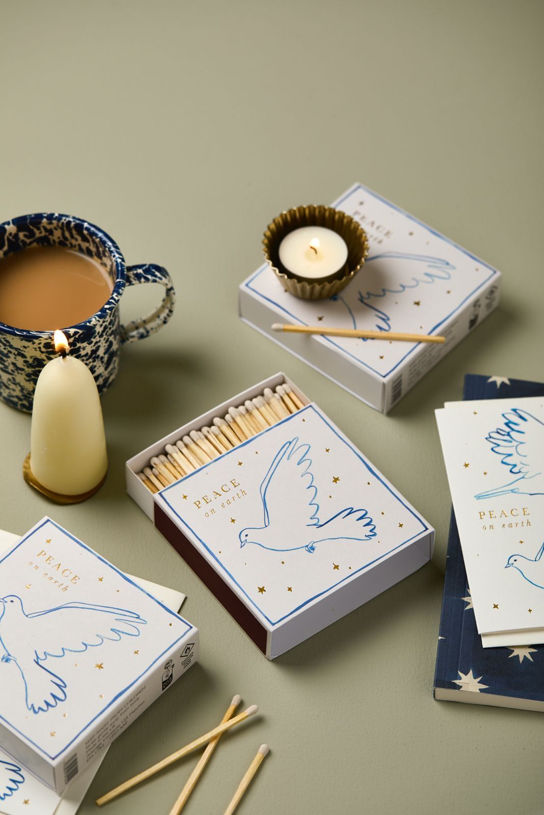 Tændstikker: Fredsdue