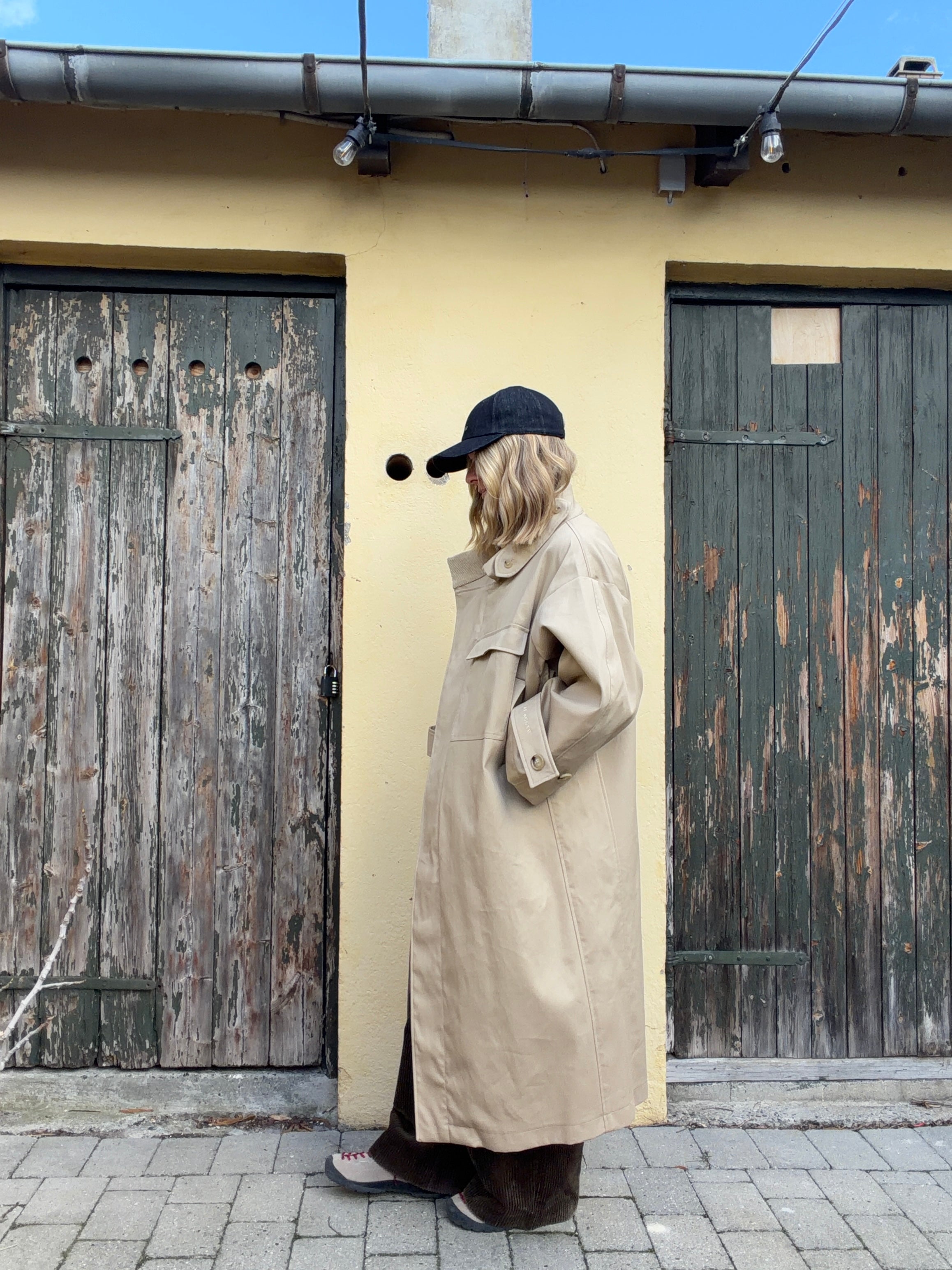 AF Agger · Water resistant coat - Cool beige