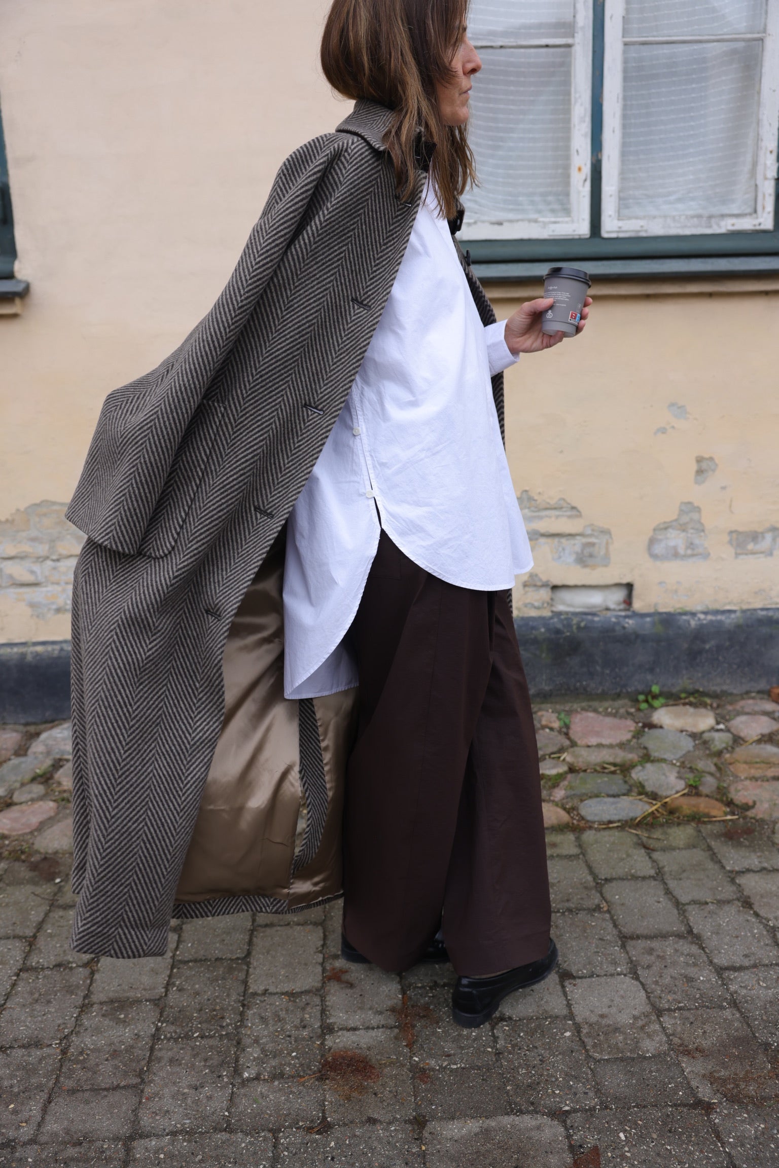 Dyveke coat - Herringbone