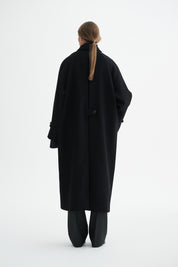 Caro wool coat - Black
