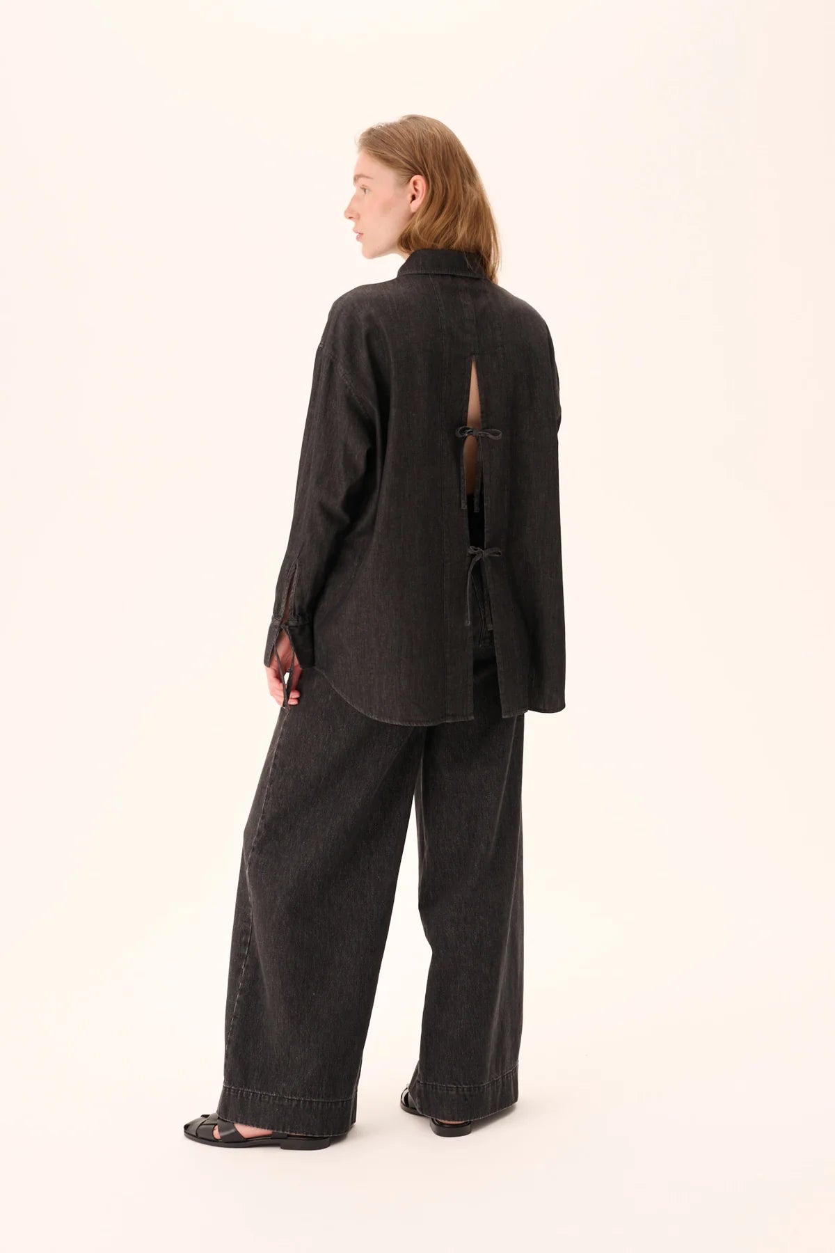 Sigga light denim skjorte