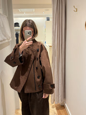 Water resistant jacket - Dusty brown