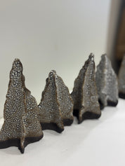 Keramik juletræ - sort