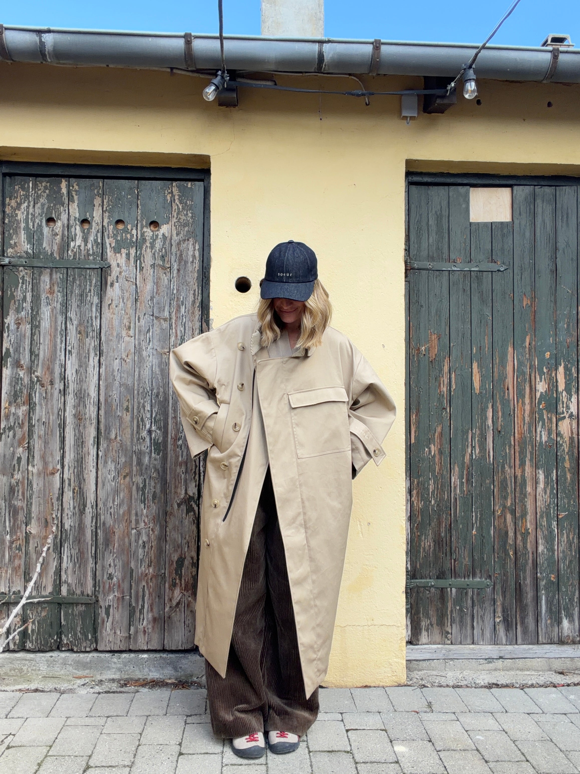 AF Agger · Water resistant coat - Cool beige