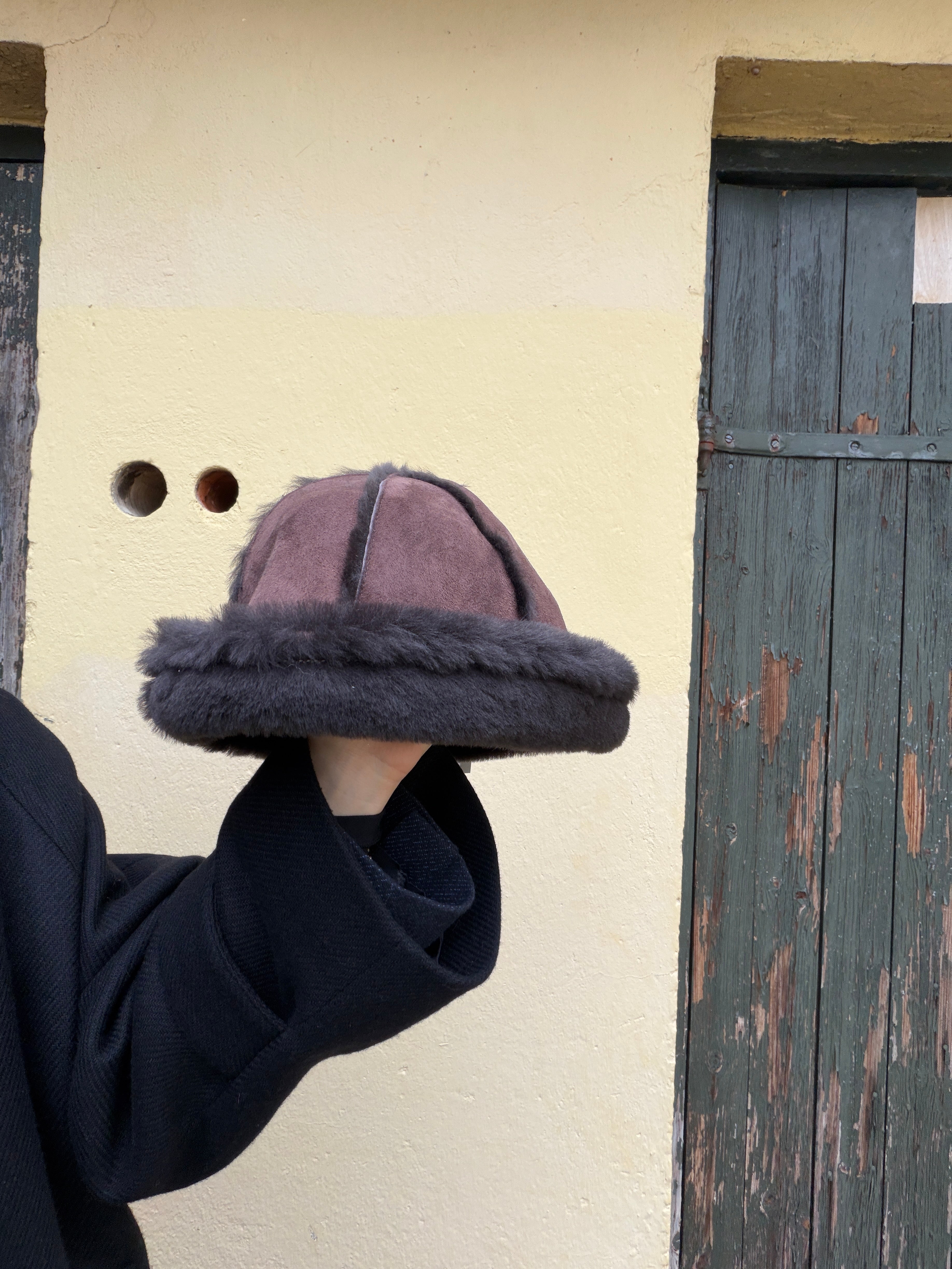 Bucket hat - coffee
