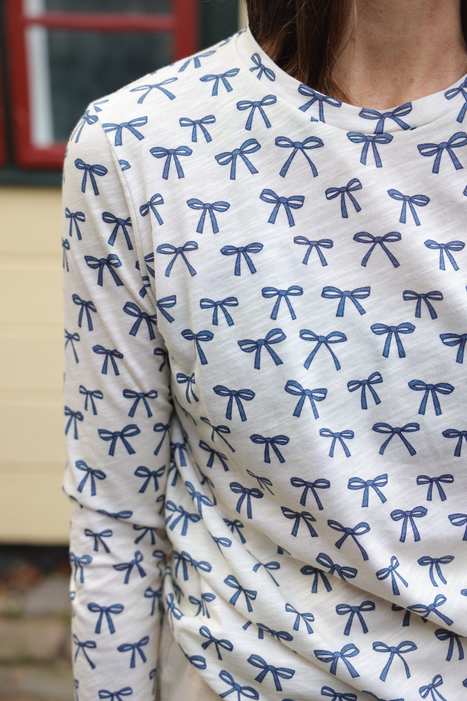 Cinna t-shirt - Blue bow