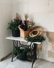 Blomster workshop: Bind årets julekrans