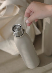 Bottle handle - cream beige