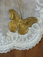 Sommerfugl ophæng - messing
