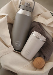 Termokop 380 ml - cream beige