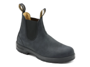 Classic Chelsea Boots - Rustic Black