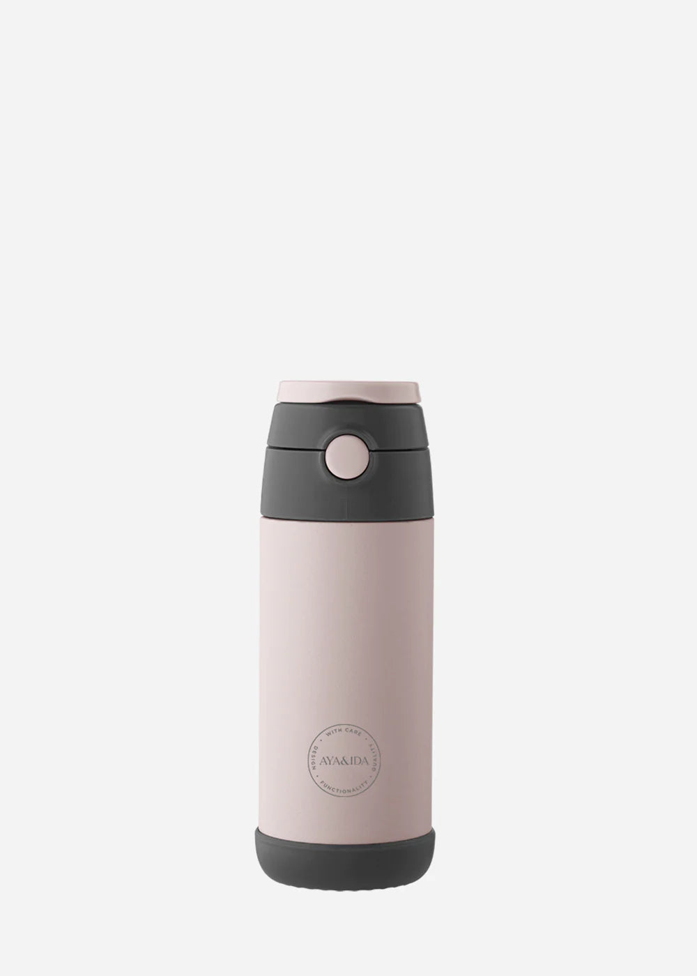 Kids Straw Bottle - Soft rose