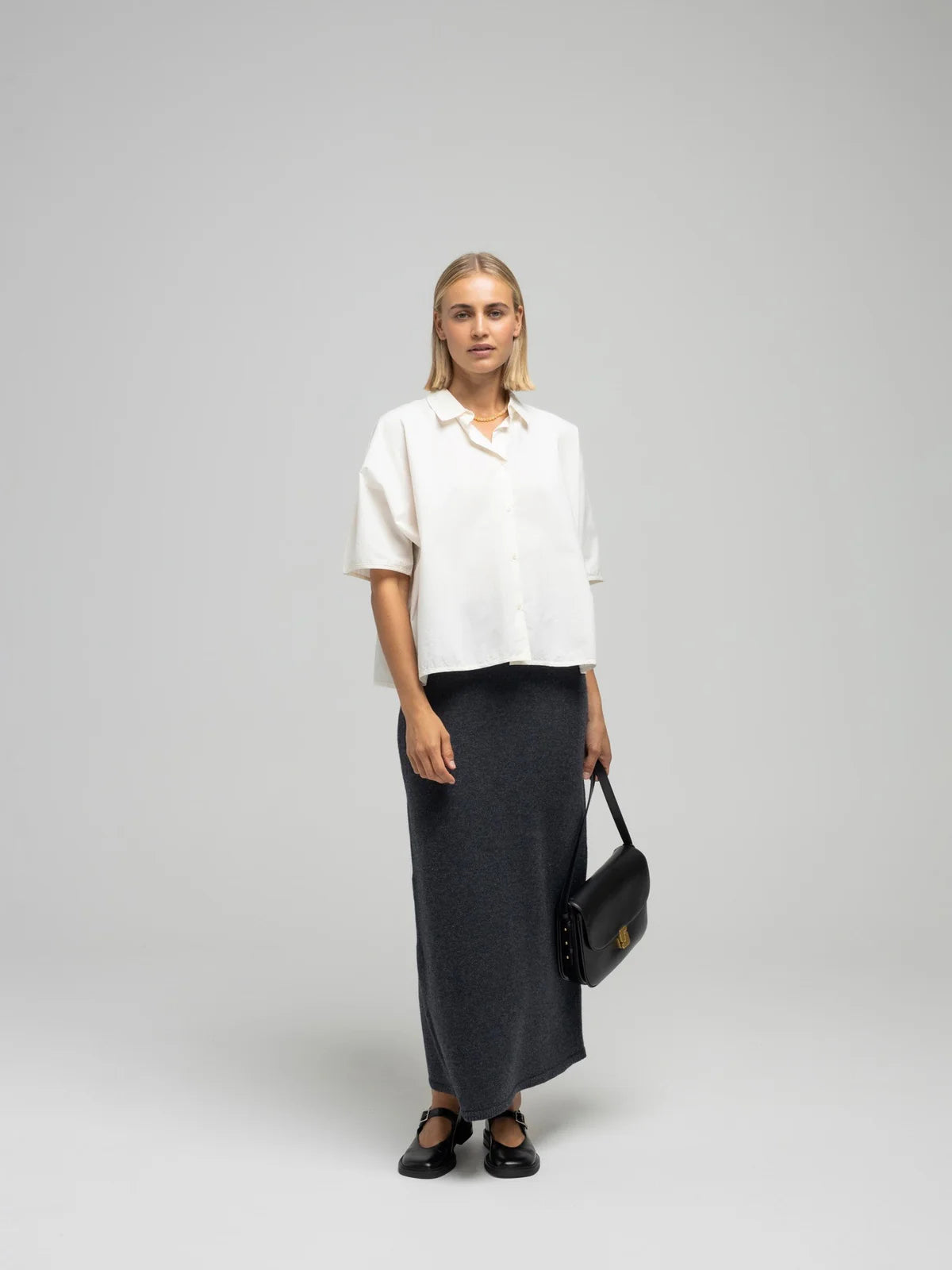 Ocean ss shirt - Ecru